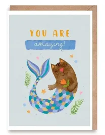 kartka-okolicznosciowa-syrena-you-are-amazing