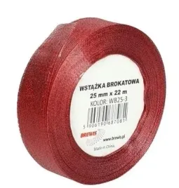 wstazka-brokatowa-czerwona-25mmx22m