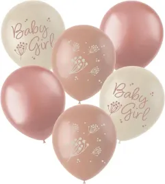 balony-baby-shower-dziewczynka-rozowe-6szt