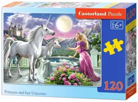 puzzle-120-ksiezniczka-i-jej-jednorozce-13098