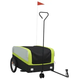 przyczepka-rowerowa-czarno-zielona-45-kg-zelazo