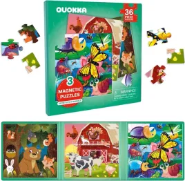 puzzle-magnetyczne-dla-dzieci-36-elementow-zwierzeta-gospodarskie-i-owady
