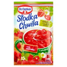 dr-oetker-slodka-chwila-kisiel-z-kawalkami-owocow-smak-poziomka-315-g