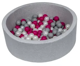 suchy-basen-dla-dziecka-z-pileczkami-150szt-perlowy-roz-szary
