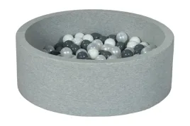 suchy-basen-dla-dziecka-z-pileczkami-200szt-bialy-perlowy-szary