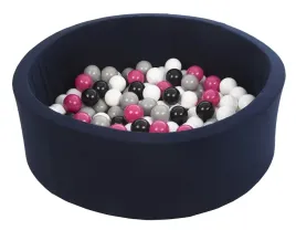 suchy-basen-dla-dziecka-z-pileczkami-150szt-granatowy-mega-zestaw-zabawa