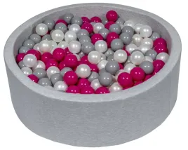 suchy-basen-dla-dziecka-z-pileczkami-450szt-perlowy-roz-szary