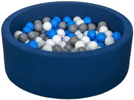 suchy-basen-dla-dziecka-z-pileczkami-200szt-granatowy-bezpieczna-zabawa