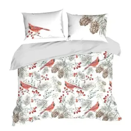 posciel-swiateczna-z-mikrowlokna-willow-220x200-70x80x2-biala