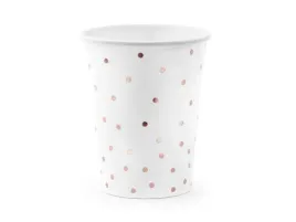 kubeczki-kropki-biale-260ml-6szt