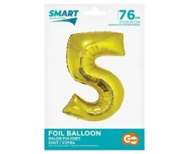 balon-foliowy-cyfra-5-zlota-smart-76cm