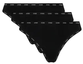 figi-brazylijskie-guess-zestaw-3-sztuk-czarne-s