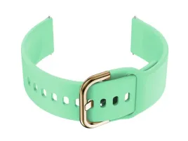 pasek-gumowy-do-smartwatch-u01-mietowy-zloty-18mm