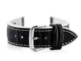 pasek-gumowy-do-zegarka-u18-czarny-bialy-22mm