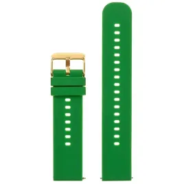 pasek-gumowy-do-zegarka-u27-zielony-zloty-22mm