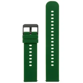 pasek-gumowy-do-zegarka-u27-ciemnozielony-czarny-20mm