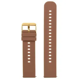pasek-gumowy-do-zegarka-u27-brazowy-zloty-18mm