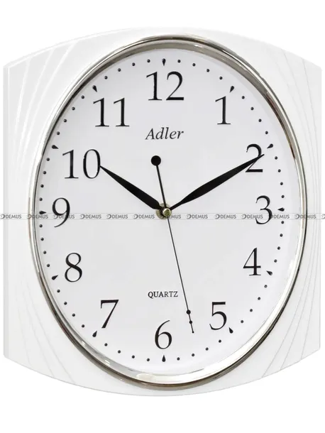 zegar-scienny-adler-30094-bialy-33x28-cm
