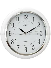 zegar-scienny-adler-30033-bialy-32-cm
