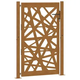 brama-ogrodowa-100x150-cm-stal-nierdzewna-lekka-konstrukcja