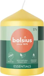 swieca-pienkowa-walec-bolsius-essentials-17h-8cm-sloneczny-zolty