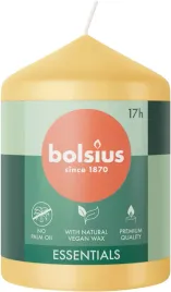 swieca-pienkowa-walec-bolsius-essentials-17h-8cm-owsiany-bez