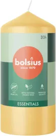 swieca-pienkowa-walec-bolsius-essentials-33h-12cm-owsiany-bez