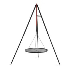 grill-kempingowy-na-trojnogu-160-cm-cook-king-ruszt-stal-naturalna-50-cm