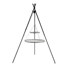 grill-cook-king-tipi-na-trojnogu-210-cm-2-ruszty-stal-nierdzewna-70-cm