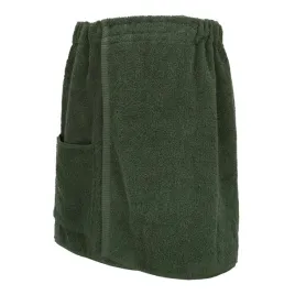 kilt-do-sauny-recznik-pareo-meski-copertina-frotte-zielony-ciemny-140x50