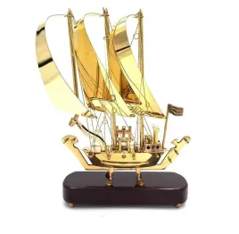 okret-mosiezny-na-podstawie-drewnianej-30cm-n-3615a