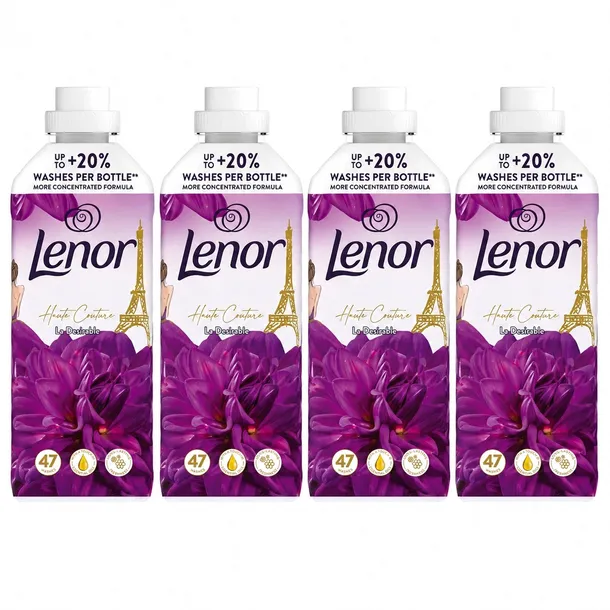 4x Płyn do płukania Lenor La Desirable 47 Prań 987ml