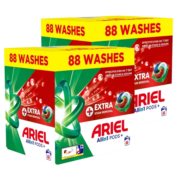 Kapsułki do prania ARIEL Pods All in 1 Extra Clean (176 prań) 4x 44szt