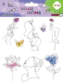tatuaze-zmywalne-llineart-aquarella-happy-color