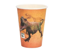 kubeczki-papierowe-dinozaur-urodziny-dziecka-dekoracja-stolu-250-ml-8-szt