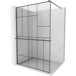 mexen-kioto-scianka-prysznicowa-walk-in-70x200-gun-gray-czarny-wzor