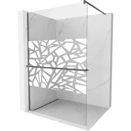 mexen-kioto-walk-in-scianka-prysznicowa-130x200-gun-metal-bialy-wzor