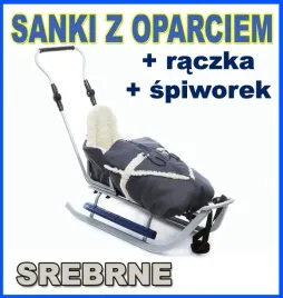 piccolino-srebrne-sanki-z-raczka-spiworek-oparcie