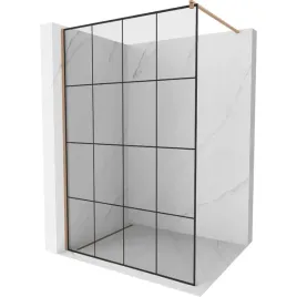 mexen-kioto-scianka-prysznicowa-130x200-cm-czarne-szklo-miedz