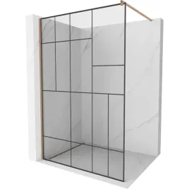 mexen-kioto-walk-in-scianka-prysznicowa-100x200-cm-czarny-miedz
