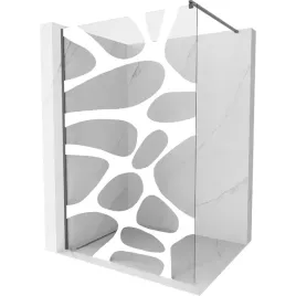 mexen-kioto-110x200-cm-walk-in-bialy-wzor-gun-gray-szczotk