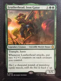 karta-magic-the-gathering-leatherhead-iron-gator-wizards-of-the-coast
