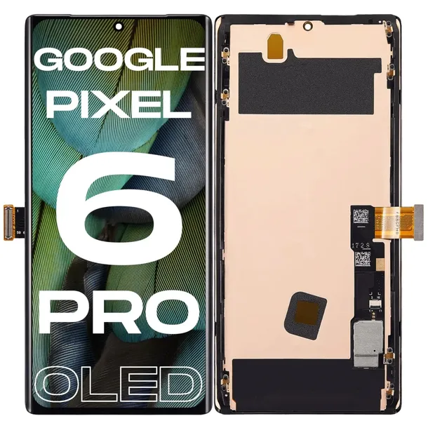 GOOGLE PIXEL 6 PRO WYŚWIETLACZ LCD G8VOU EKRAN RAMKA OLED