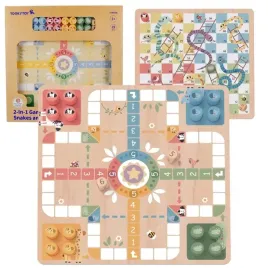 gry-planszowe-logiczne-2w1-ludo-chinczyk-uwolnij-zwierzatka-tooky-toy