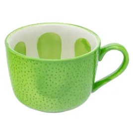 filizanka-ceramiczna-470ml-zielona-w-limonkowy-wzor