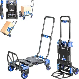hostrom-wozek-2-w-1-skladany-do-136-kg-z-obrotowymi-kolami