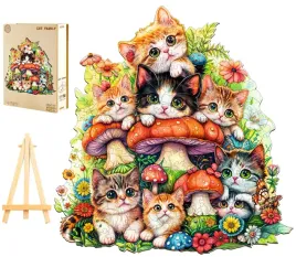 puzzle-drewniane-duze-270-elementow-kocia-rodzinka-w-drewnianym-pudelku