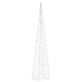 stozek-dekoracyjny-akrylowy-zimne-biale-led-90-cm