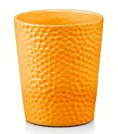doniczka-ceramiczna-oslonka-okragla-tloczenia-musztardowa-13cm