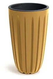 doniczka-plastikowa-oslonka-ryflowana-wysoka-musztardowa-29cm